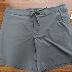 Amazon Essentials Men's XL Drawstring Shorts(inseam 8.5")-Grey-New with tags
